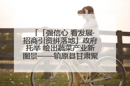 「强信心 看发展·招商引资拼落地」政府托举 绘出蔬菜产业新图景——镇原县甘肃聚广利现代设施蔬菜种植基地见闻