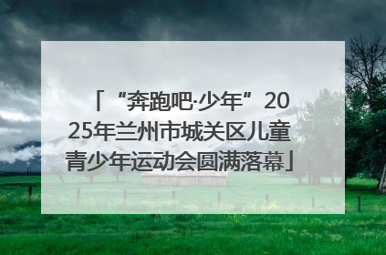 “奔跑吧·少年”2025年兰州市城关区儿童青少年运动会圆满落幕
