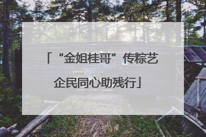 “金姐桂哥”传粽艺 企民同心助残行