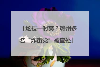 炫技一时爽？赣州多名“炸街党”被查处