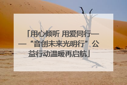 用心倾听 用爱同行——“音创未来光明行”公益行动温暖再启航