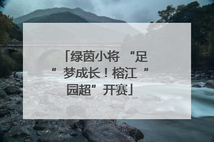 绿茵小将 “足”梦成长！榕江“园超”开赛