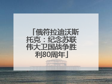 俄符拉迪沃斯托克：纪念苏联伟大卫国战争胜利80周年