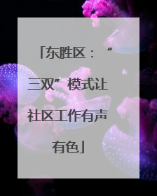 东胜区：“三双”模式让社区工作有声有色