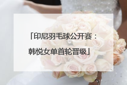 印尼羽毛球公开赛：韩悦女单首轮晋级