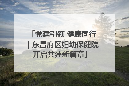 党建引领 健康同行｜东昌府区妇幼保健院开启共建新篇章