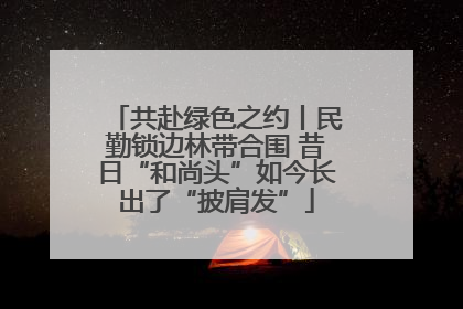 共赴绿色之约丨民勤锁边林带合围 昔日“和尚头”如今长出了“披肩发”