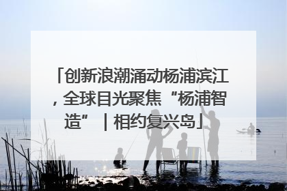 创新浪潮涌动杨浦滨江，全球目光聚焦“杨浦智造”｜相约复兴岛