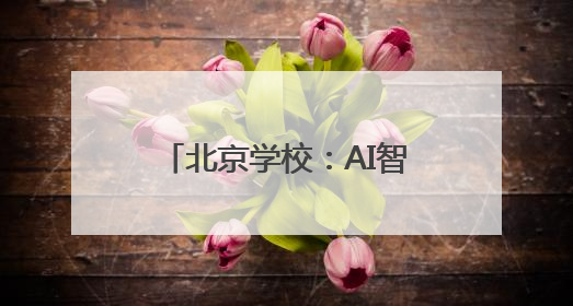 北京学校：AI智能应用融入全学科全学段课程教学