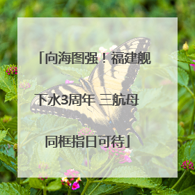 向海图强！福建舰下水3周年 三航母同框指日可待