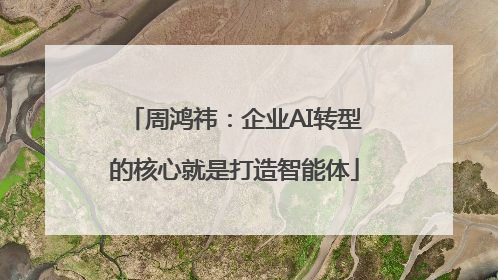 周鸿祎：企业AI转型的核心就是打造智能体