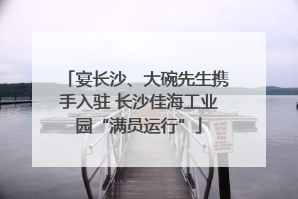 宴长沙、大碗先生携手入驻 长沙佳海工业园“满员运行”