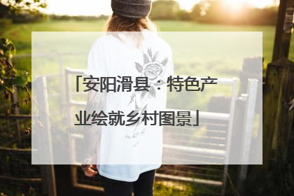 安阳滑县：特色产业绘就乡村图景