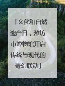 文化和自然遗产日，潍坊市博物馆开启传统与现代的奇幻联动