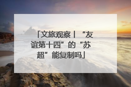 文旅观察丨“友谊第十四”的“苏超”能复制吗