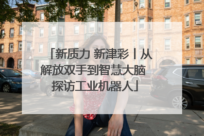 新质力 新津彩丨从解放双手到智慧大脑 探访工业机器人