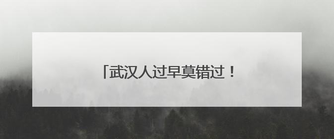 武汉人过早莫错过！北湖路梅氏三姊妹手工现包大馄饨，超鲜！