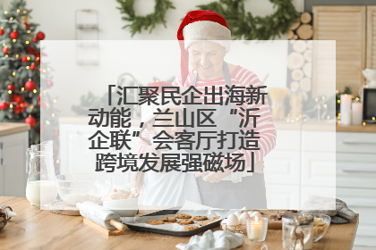 汇聚民企出海新动能，兰山区“沂企联”会客厅打造跨境发展强磁场