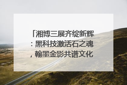 湘博三展齐绽新辉：黑科技激活石之魂，翰墨金影共谱文化遗产日华章