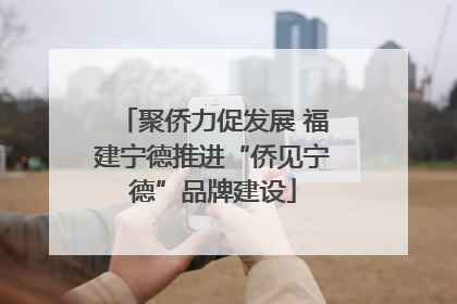 聚侨力促发展 福建宁德推进“侨见宁德”品牌建设