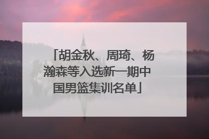 胡金秋、周琦、杨瀚森等入选新一期中国男篮集训名单