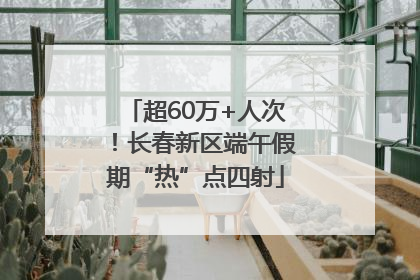 超60万+人次！长春新区端午假期“热”点四射