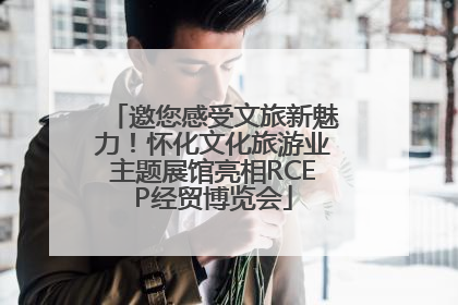 邀您感受文旅新魅力！怀化文化旅游业主题展馆亮相RCEP经贸博览会
