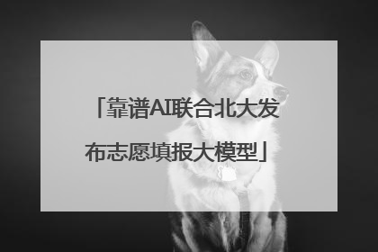 靠谱AI联合北大发布志愿填报大模型