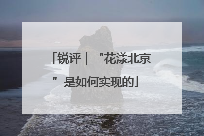 锐评｜“花漾北京”是如何实现的