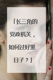 长三角的党政机关，如何过好紧日子？