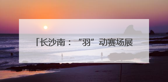 长沙南：“羽”动赛场展风采 汗洒征途竞锋芒