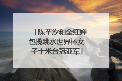 陈芋汐和全红婵包揽跳水世界杯女子十米台冠亚军