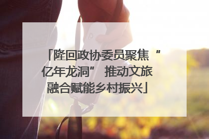 隆回政协委员聚焦“亿年龙洞” 推动文旅融合赋能乡村振兴