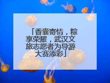 香囊寄情，粽享荣耀，武汉文旅志愿者为导游大赛添彩
