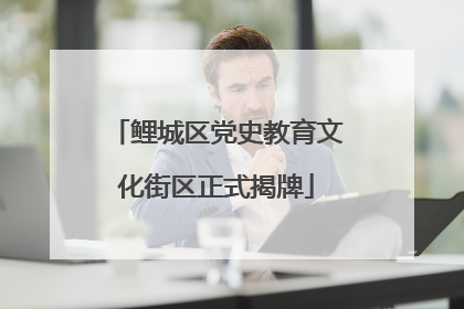 鲤城区党史教育文化街区正式揭牌