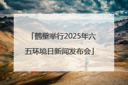 鹤壁举行2025年六五环境日新闻发布会