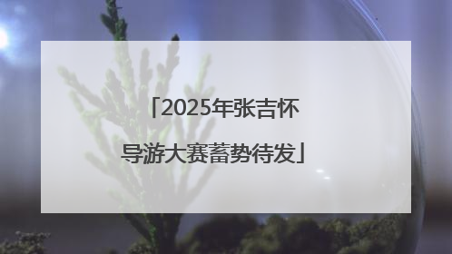2025年张吉怀导游大赛蓄势待发